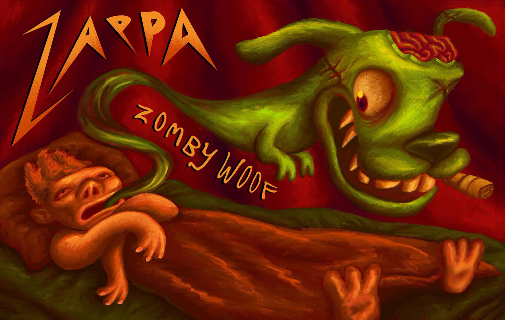 Illustration based on the song &quot;Zomby Woof&quot; by Frank Zappa