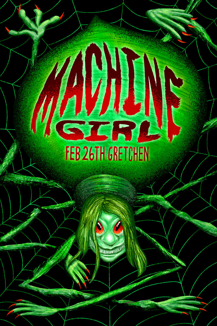 Machine Girl Tour Poster