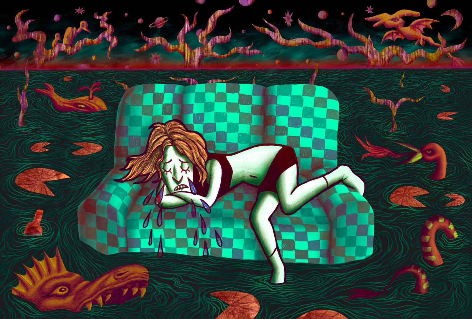 Illustration inspired by my close friend