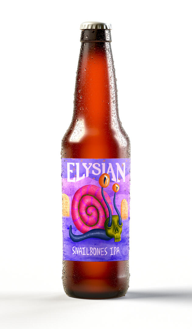 Elysian Beer Label